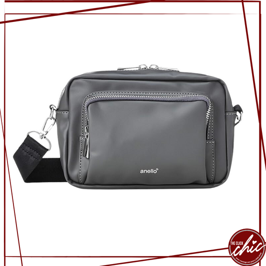 Anello Soil Shoulder Bag Gray