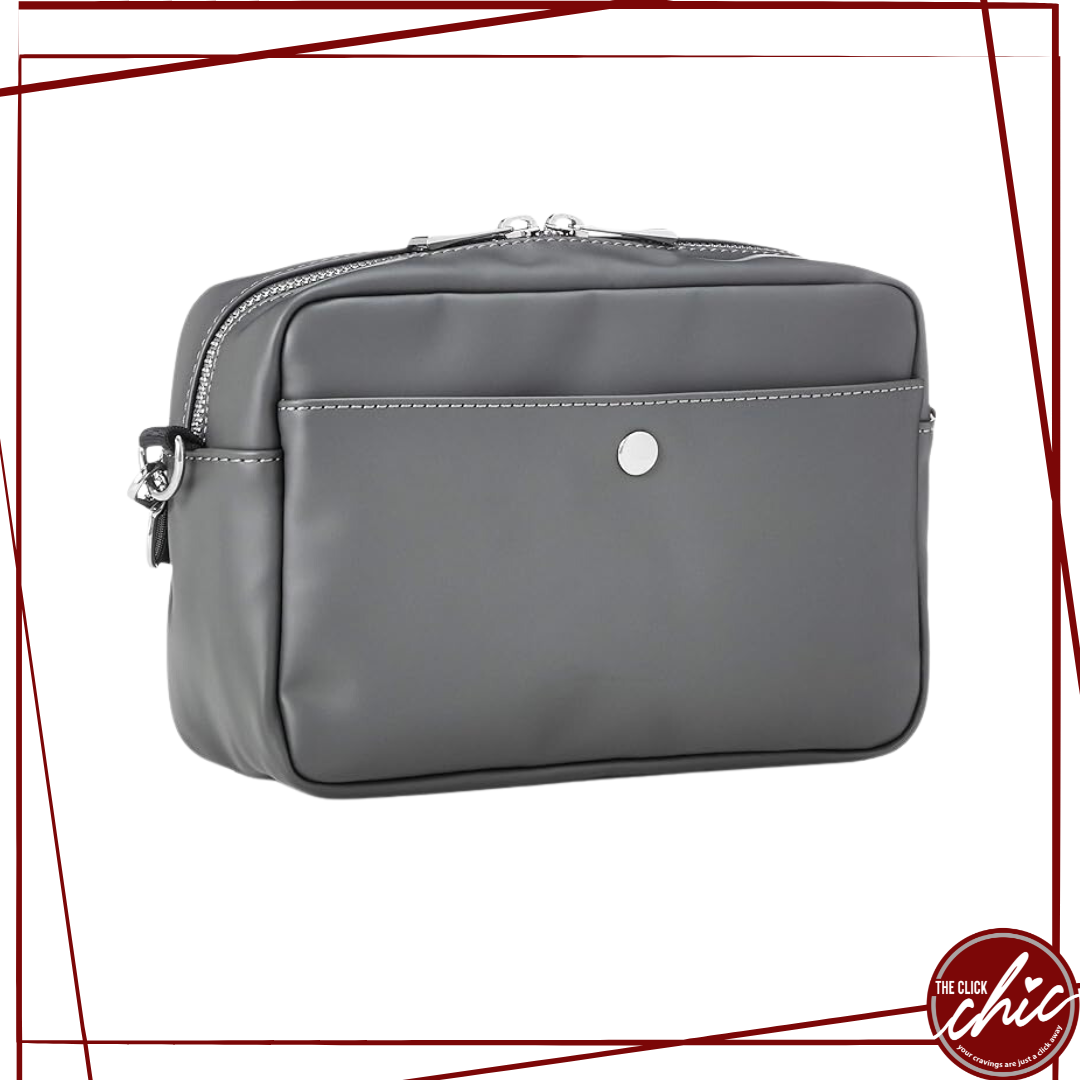 Anello Soil Shoulder Bag Gray