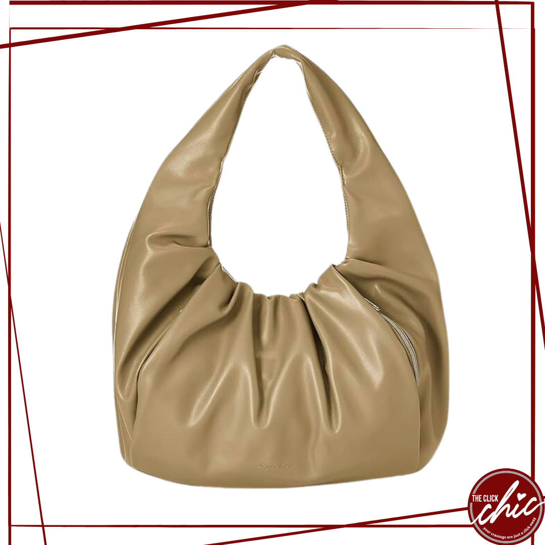 Legato Largo Faux Leather Gathered Tote Bag Lye