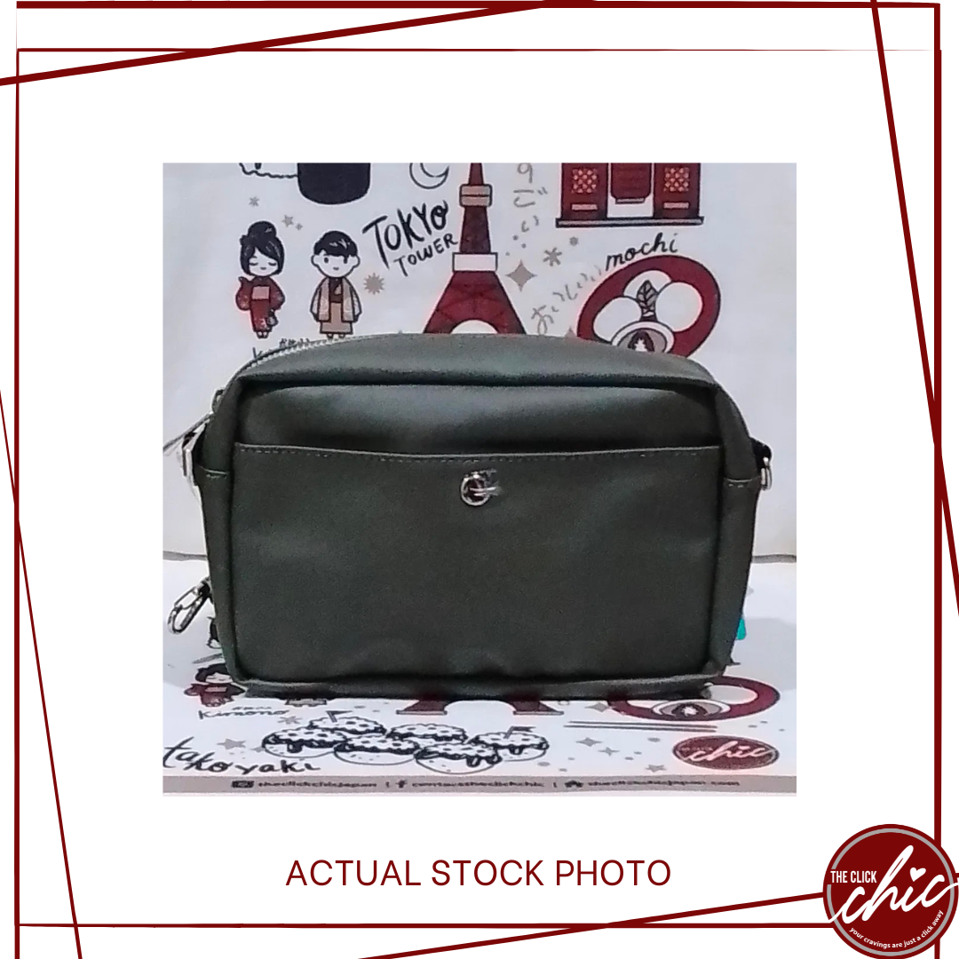 Anello Soil Shoulder Bag Olive