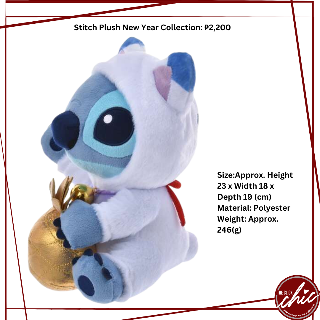 Stitch Plush New Year Collection