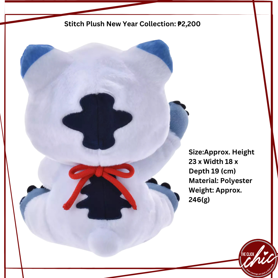 Stitch Plush New Year Collection