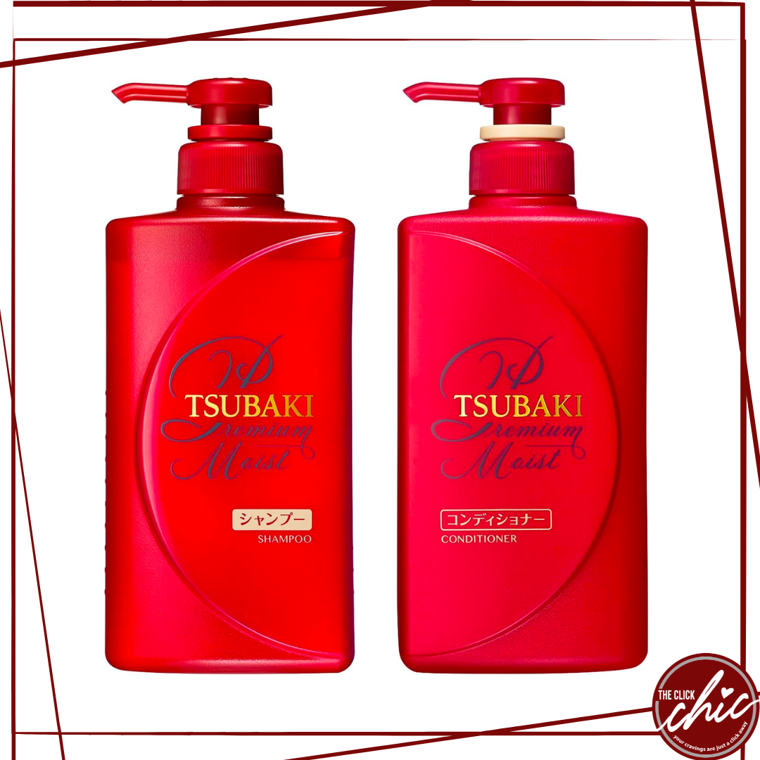 TSUBAKI Premium Moist Trial Set, Fresh Floral Fruity Scent