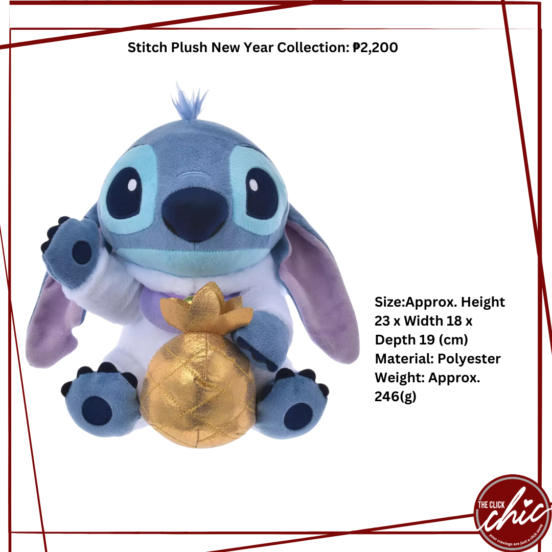 Stitch Plush New Year Collection