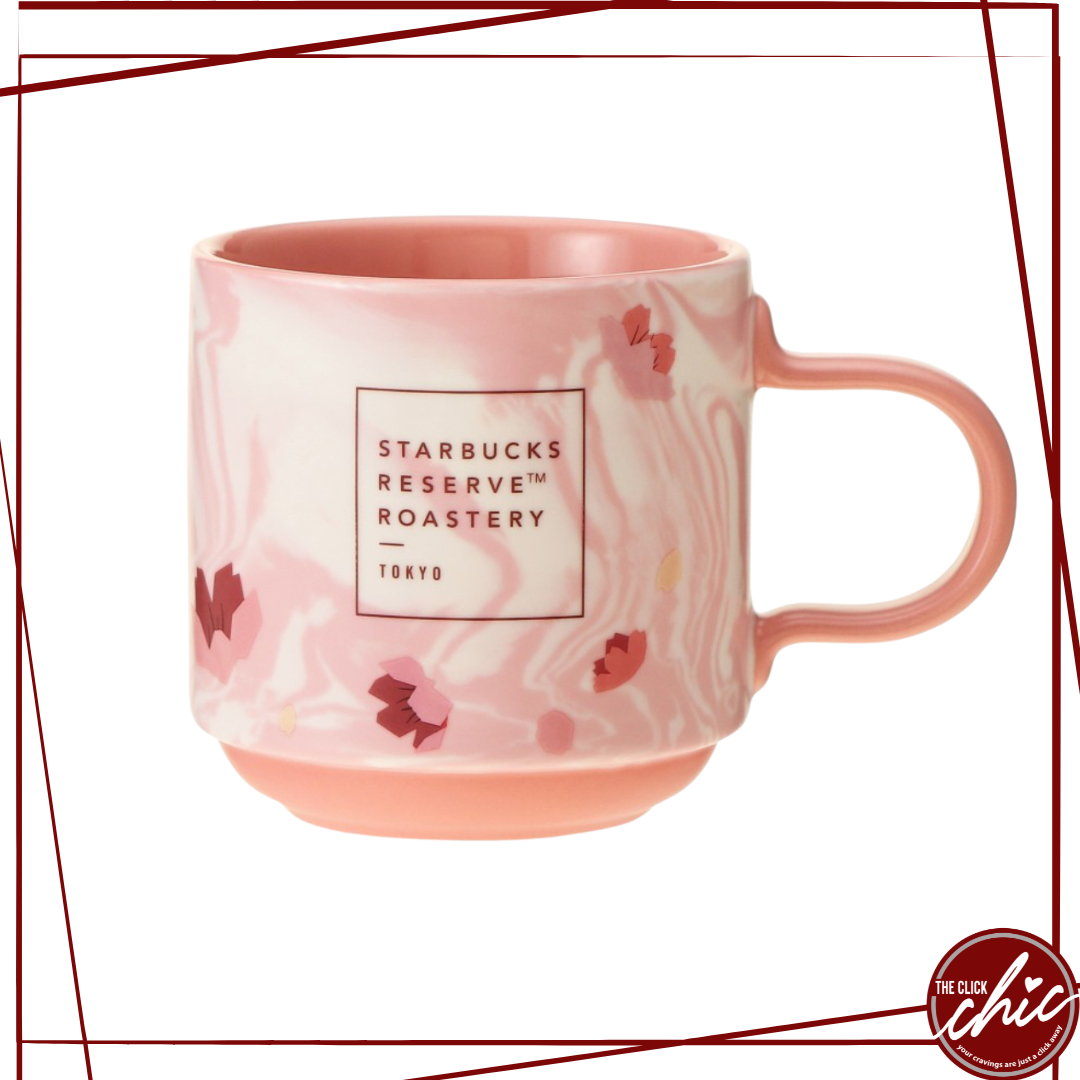 Pre-order: Starbucks Japan Reserve Mug Marble Sakura 355ml