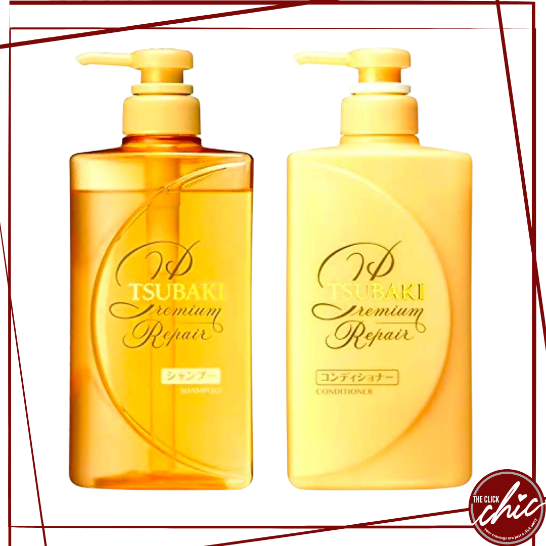 TSUBAKI Premium Repair Hair Trial Set, Fresh Floral Fruity Scent