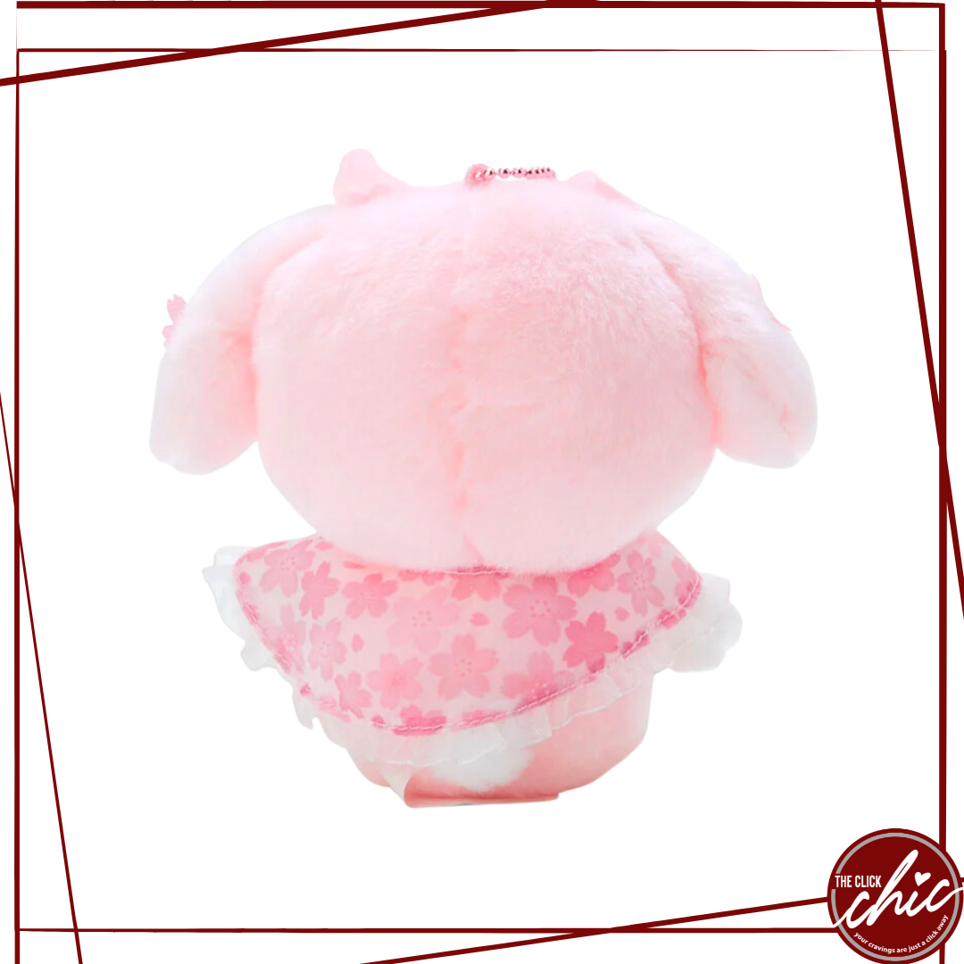 Pre-order: My Melody Sakura Plushie Keychain