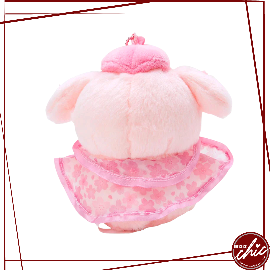 Pre-order: Pompompurin Sakura Plushie Keychain