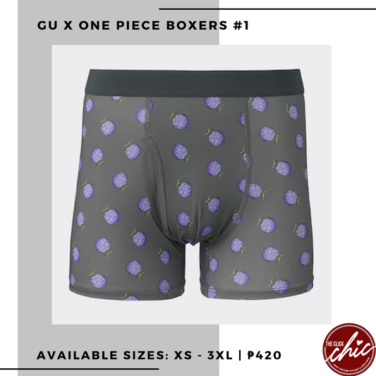 GU x One Piece Boxers Design #1