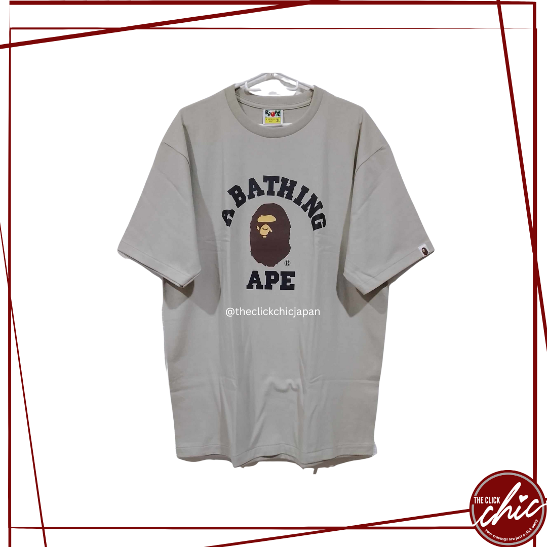 APE Head | A Bathing Ape | Black Print Beige Body