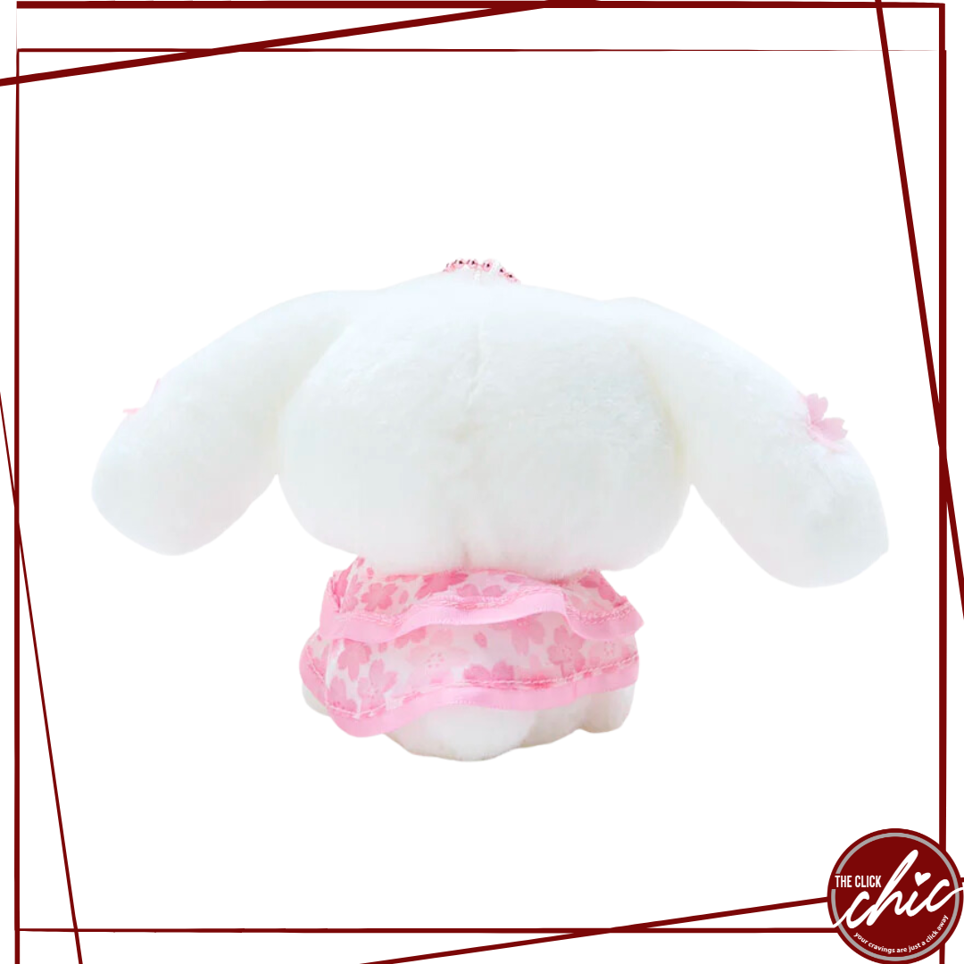 Pre-order: Cinnamoroll Sakura Plushie Keychain