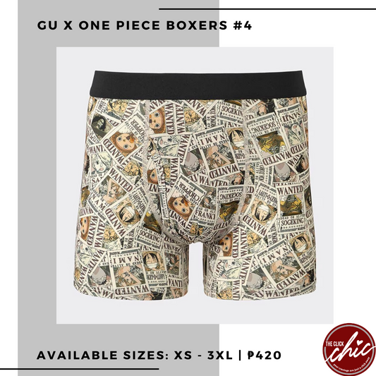 GU x One Piece Boxers Design #4