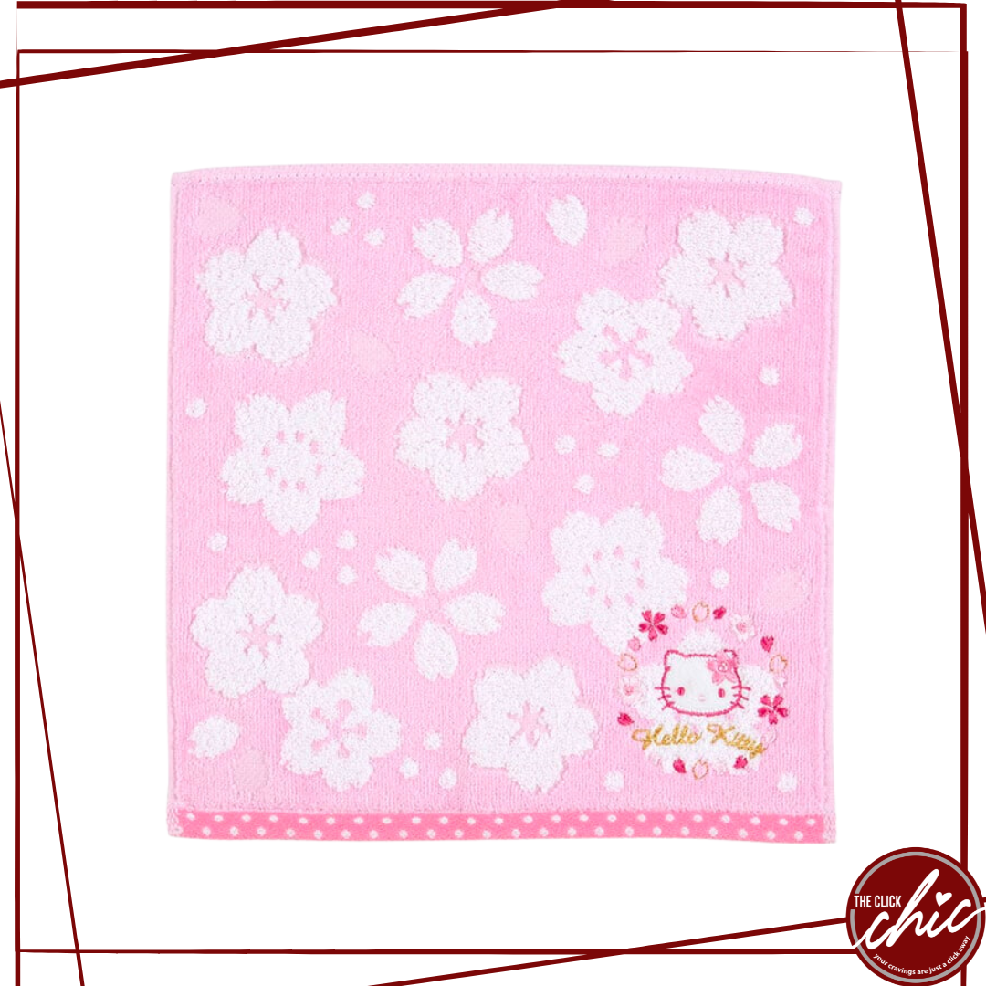 Pre-order: Hello Kitty Sakura Face Towel