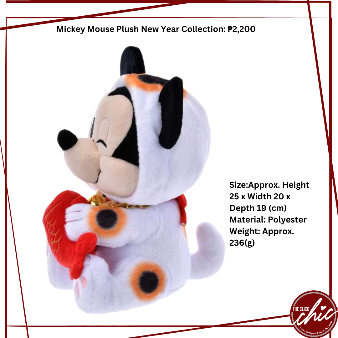 Mickey Plush New Year Collection