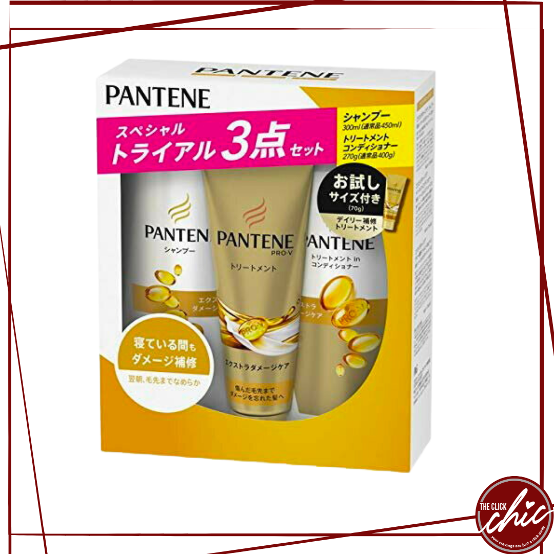 Pantene Extra Damage Care Trial Pump 3 Step System Pack