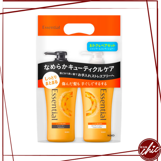 Essential Moist Shampoo & Conditioner [Pump Set]