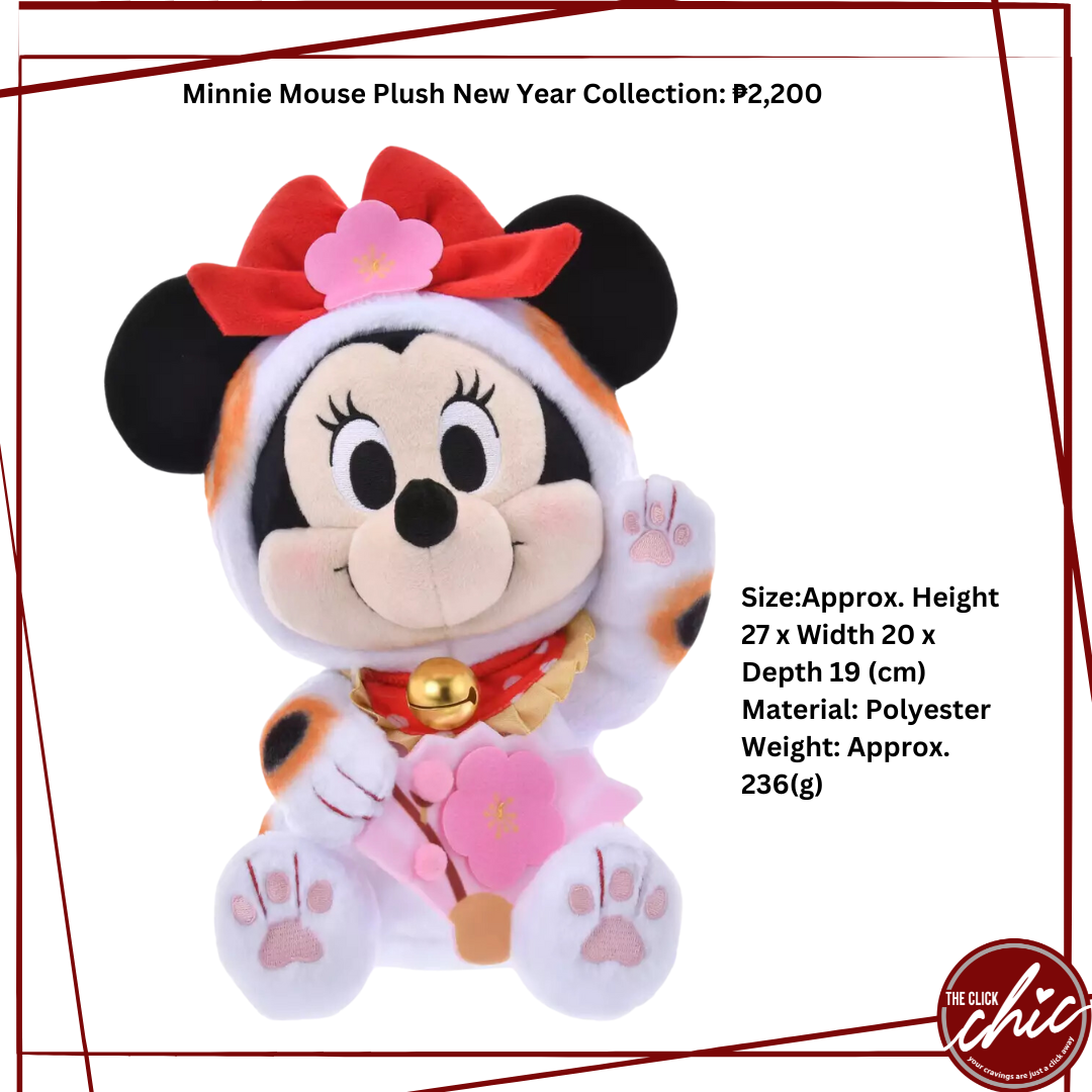 Minnie Plush New Year Collection