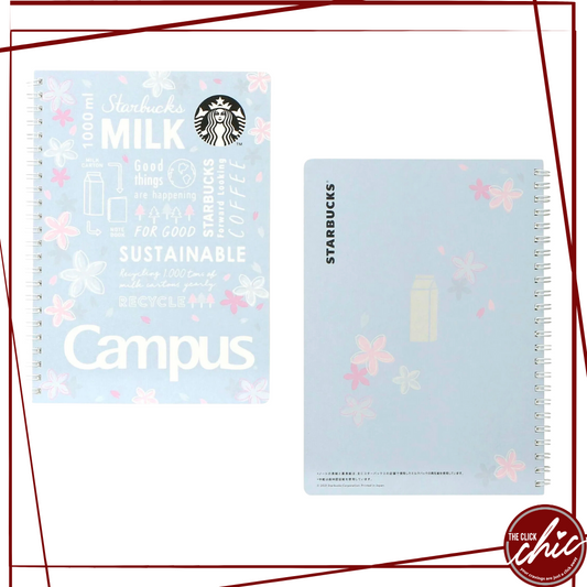 Starbucks Japan Sakura 2022 Designed Notebooks