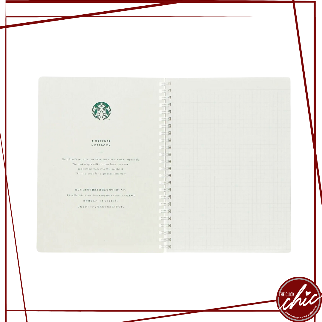 Starbucks Japan Sakura 2022 Designed Notebooks