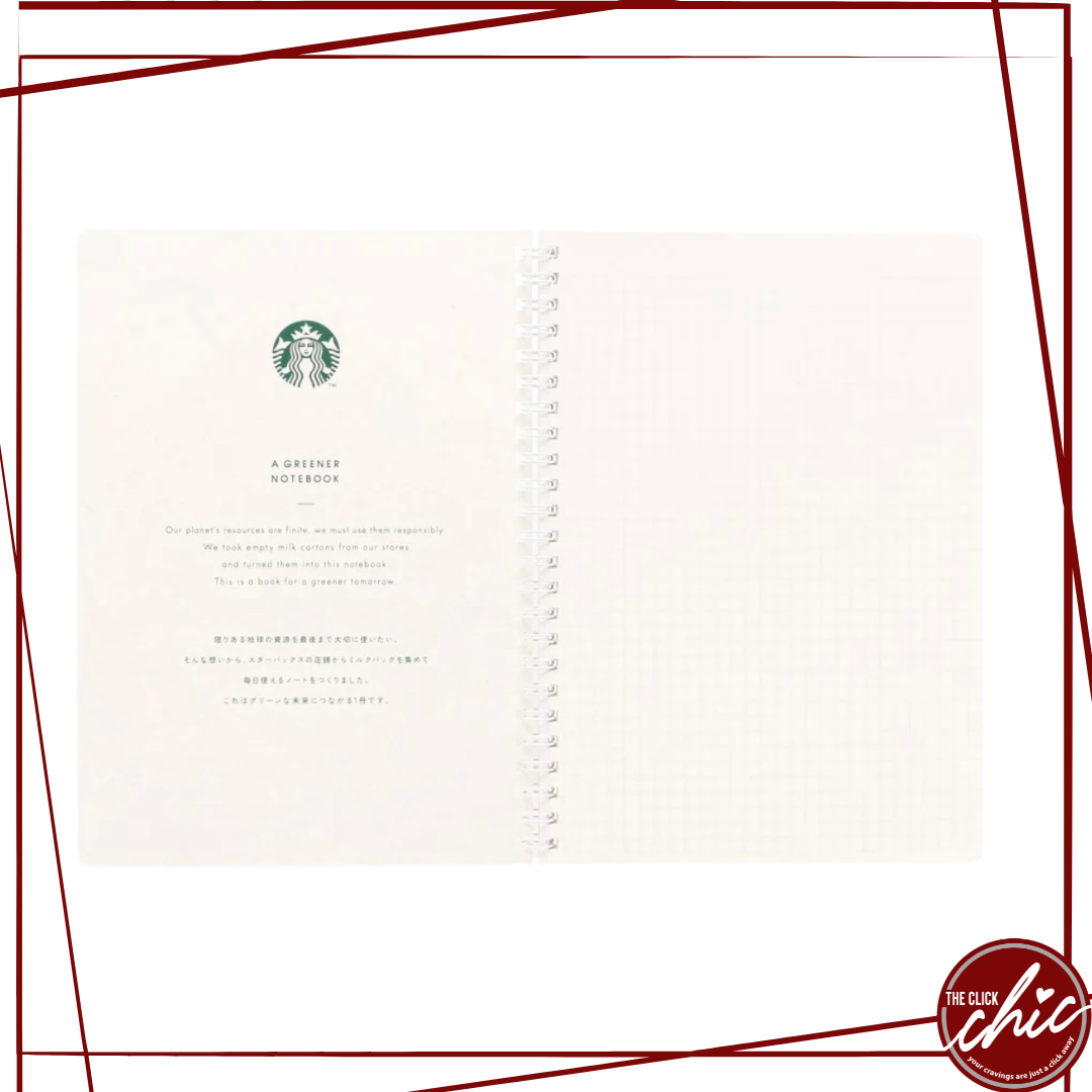 Pre-order: Starbucks Campus Ring Notebook