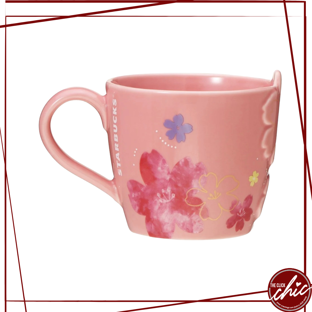 Pre-order: Mug Flower Emboss 355ml