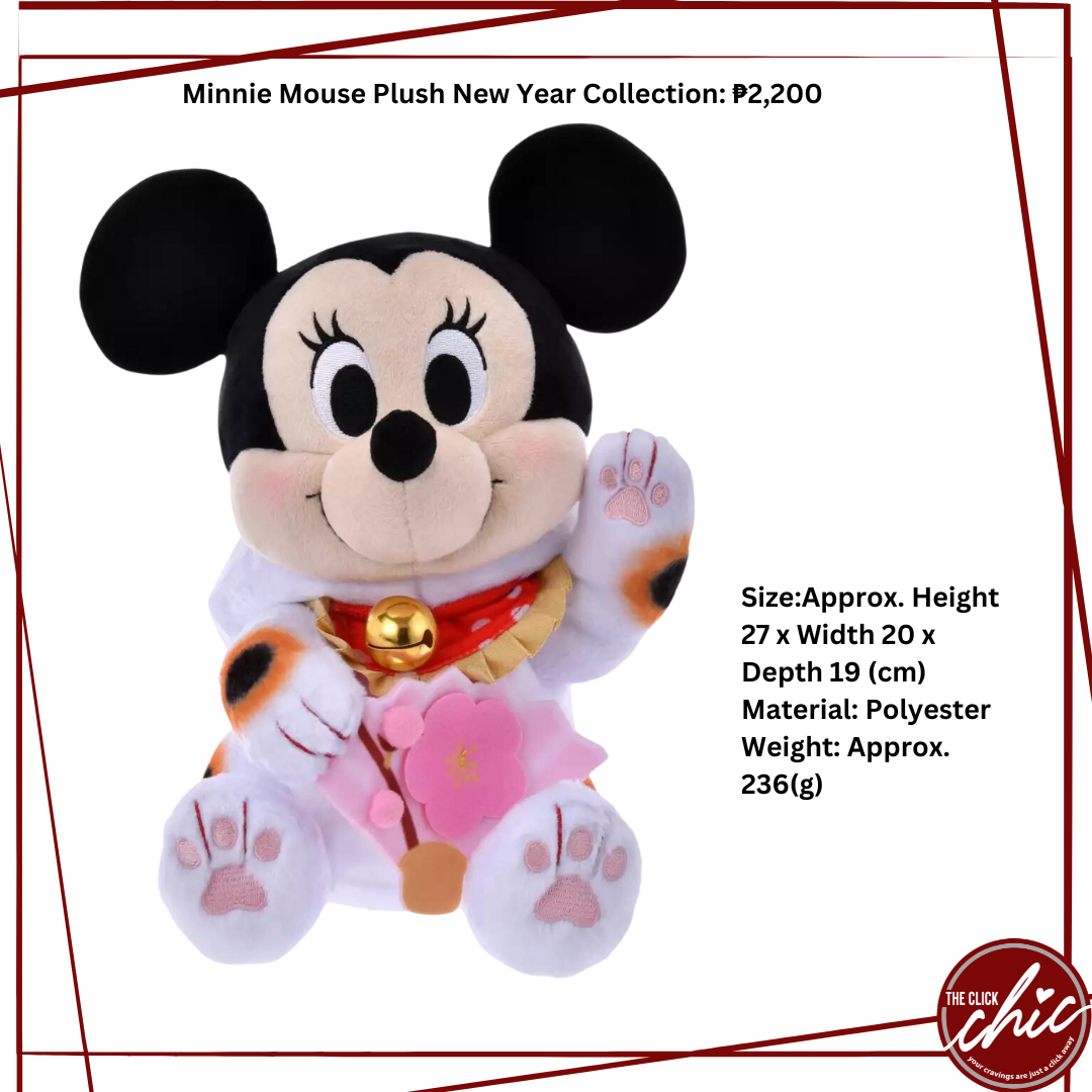 Minnie Plush New Year Collection