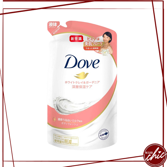 Dove Body Wash Refill White Clay and Gardenia - 340g