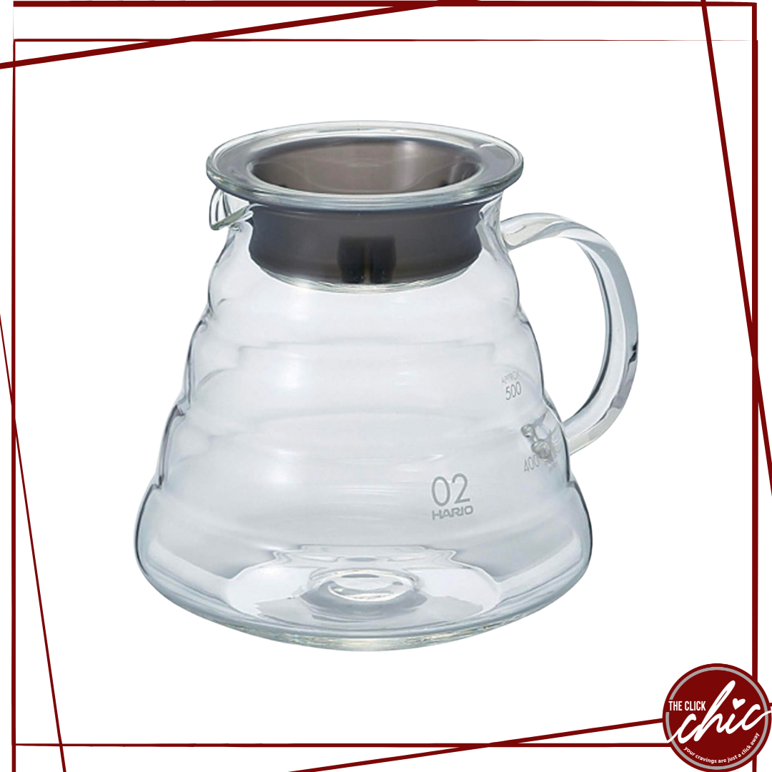 Hario V60 Range Server Coffee Drip 600ml Clear