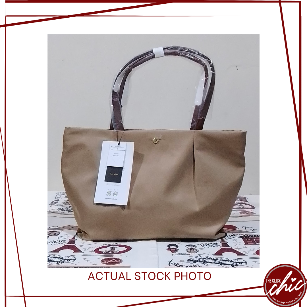 Legato Largo Shoulder Comfort Series Tote Bag Beige