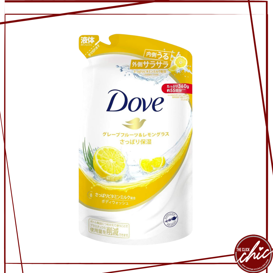 Dove Body Wash Refill Grapefruit & Lemongrass - 360g