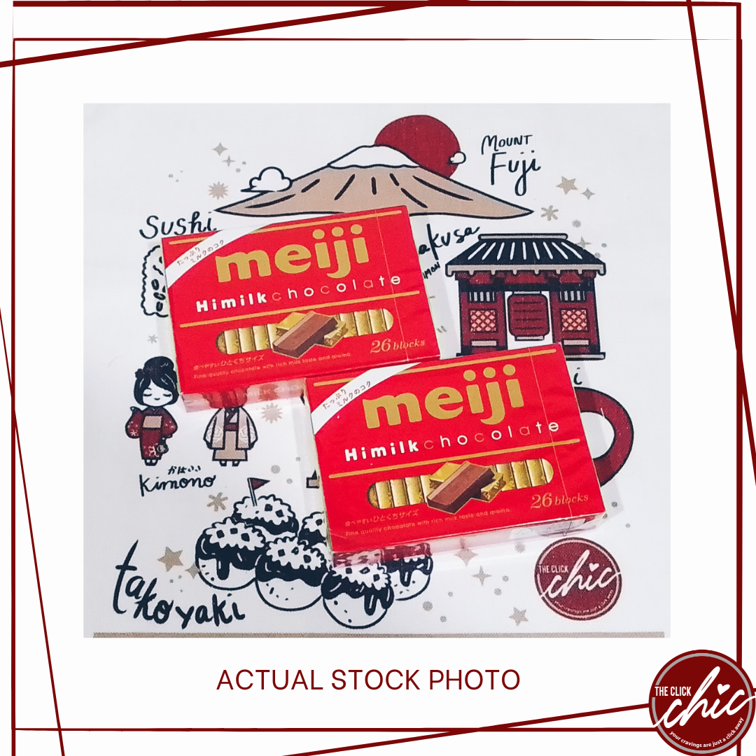 Meiji Hi-Milk Chocolate Blocks