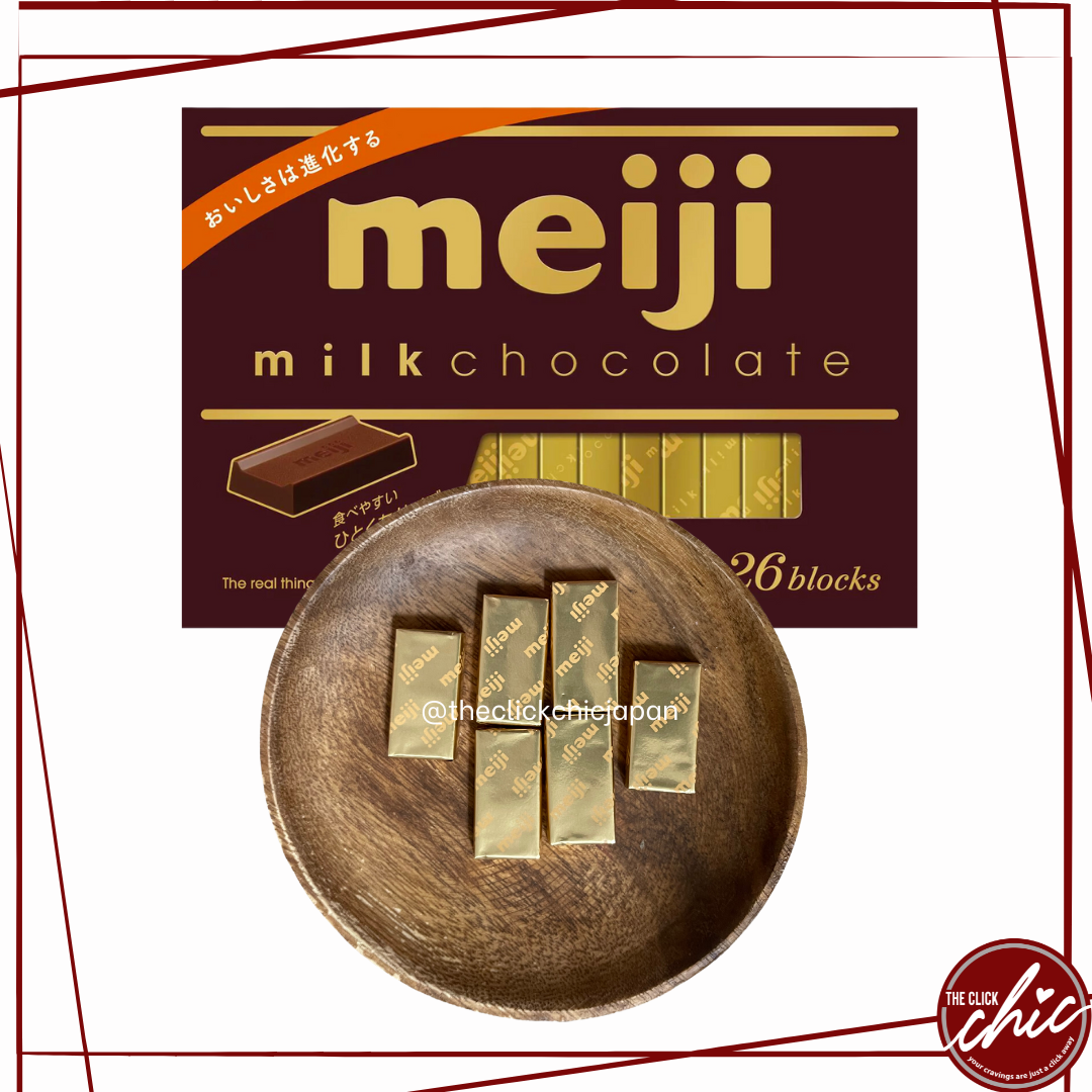 Meiji Milk Chocolate Blocks