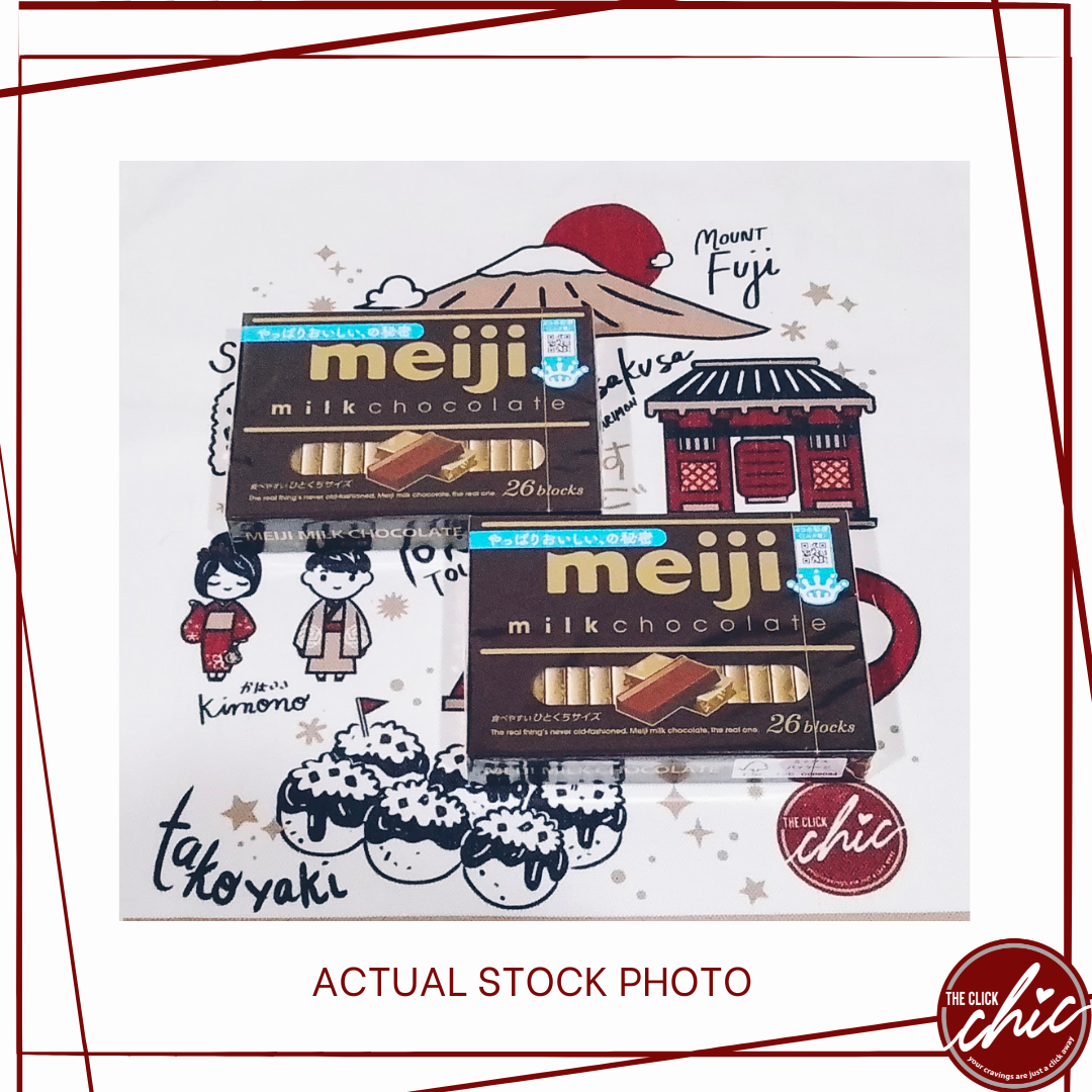 Meiji Milk Chocolate Blocks