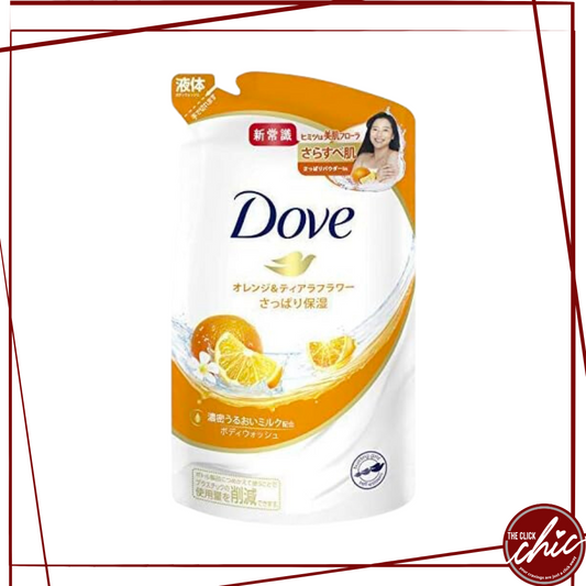 Dove Body Wash Refill Orange and Tiara Flower - 360g