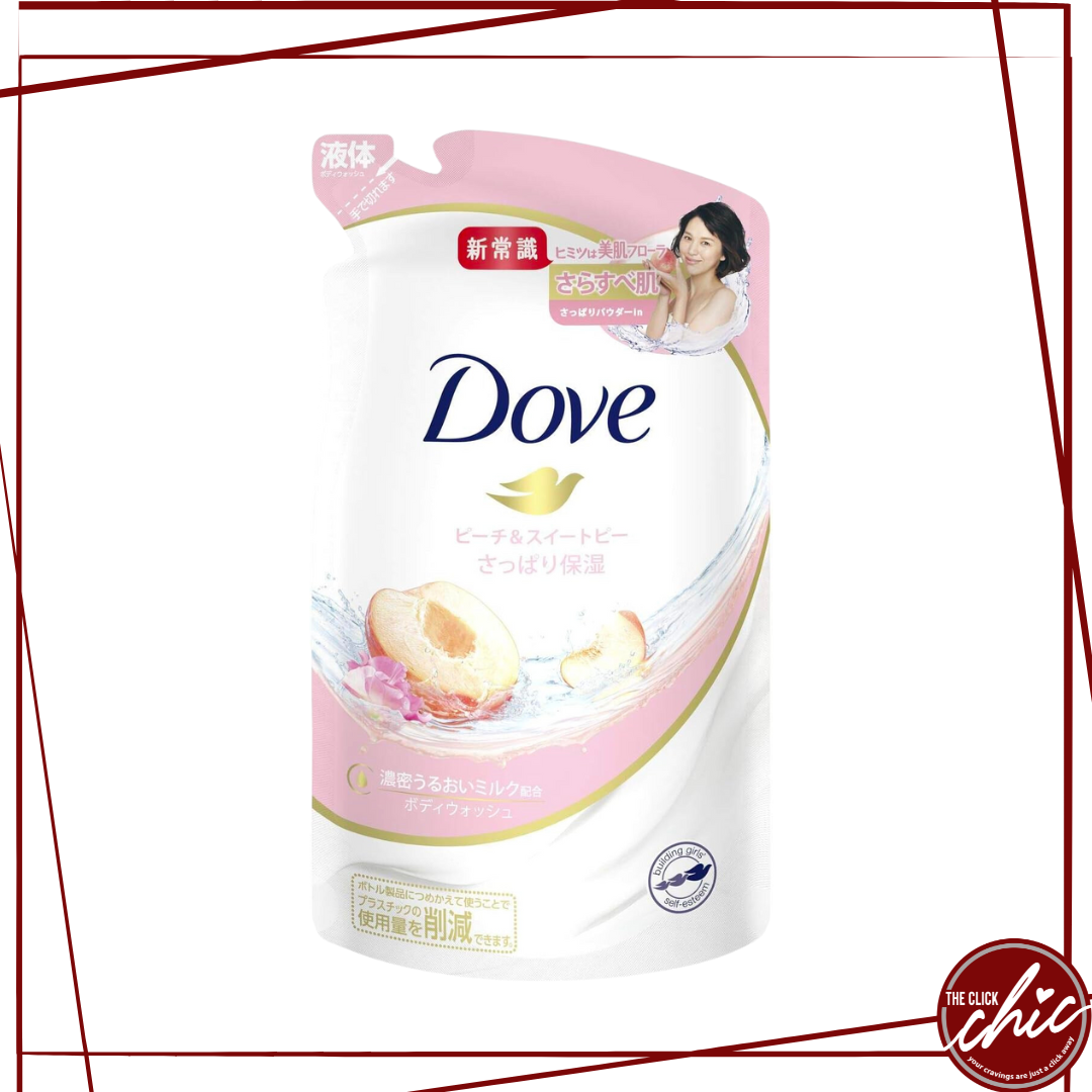 Dove Body Wash Refill Peach & Sweet Pea - 360g