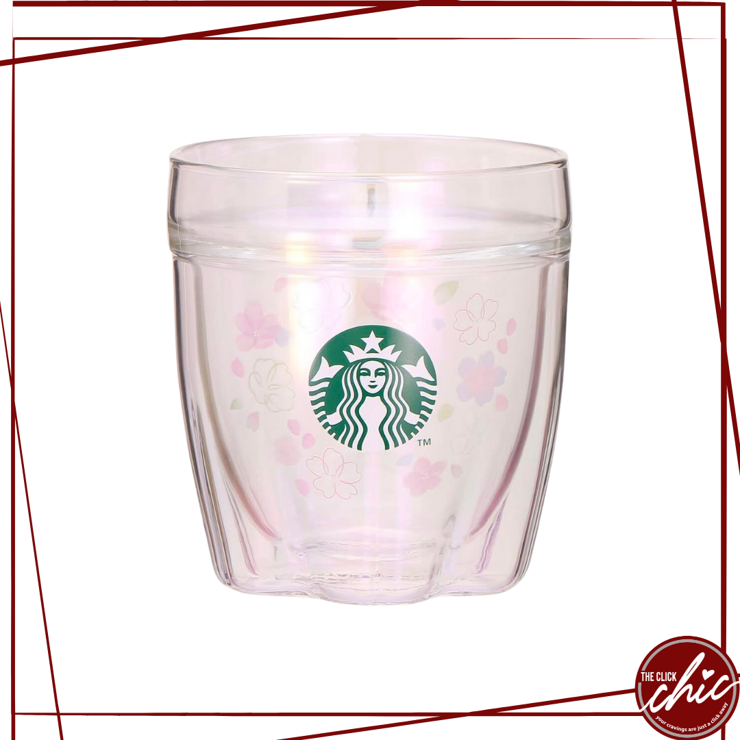 Starbucks Japan Sakura 2022 Heat Resistant Glass Aurora 237ml