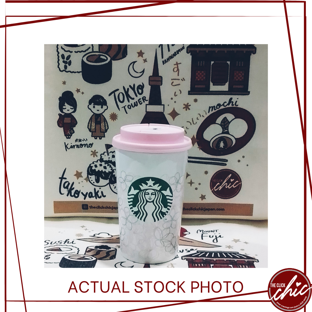 Starbucks Japan Sakura 2022 Stainless To-go Cup Tumbler Line Art 355ml