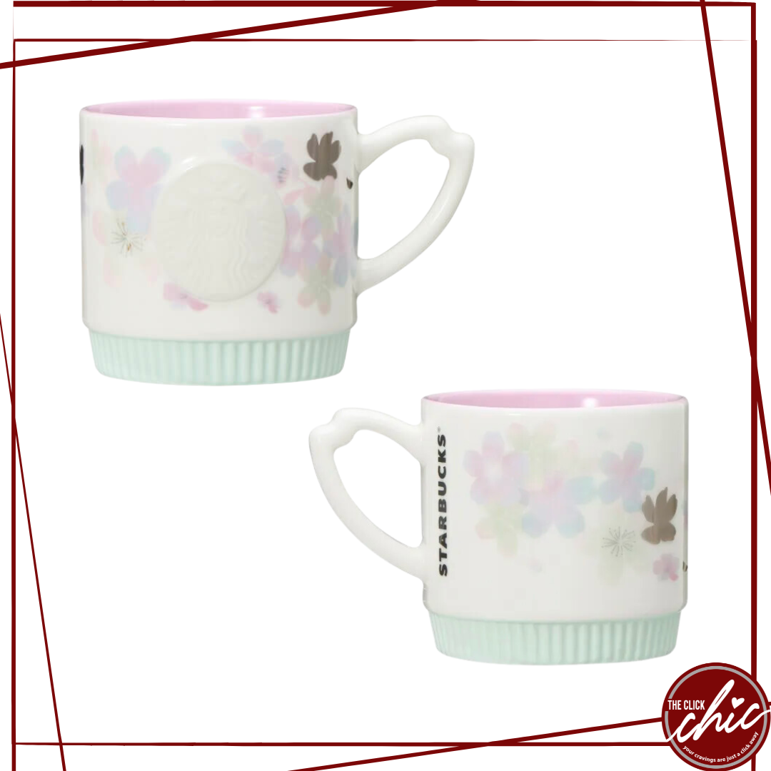 Starbuck Japan Sakura 2022 Mug Petal Handle 355ml