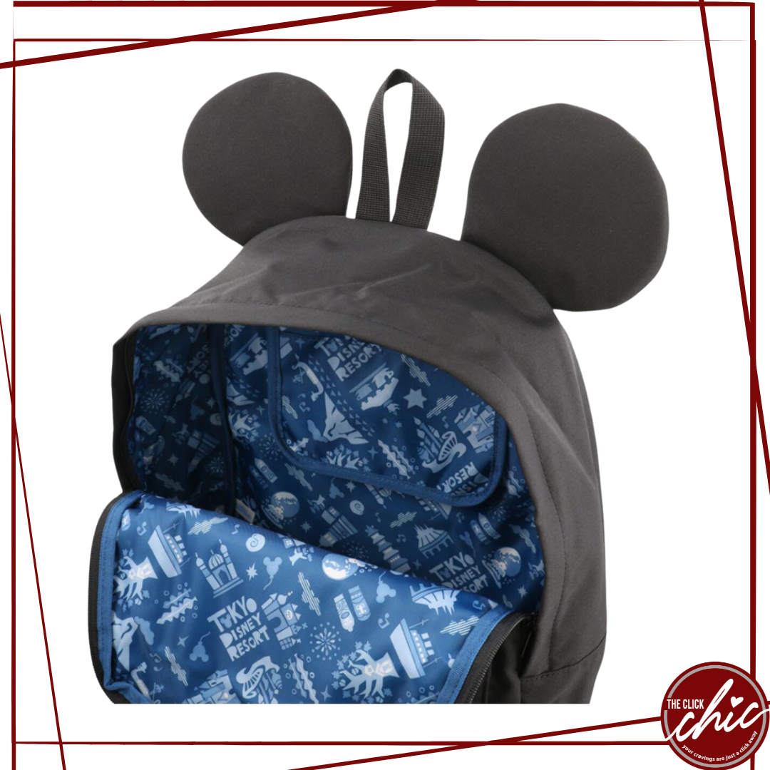 Tokyo Disney Resort Exclusive Mickey Ears Bag Black