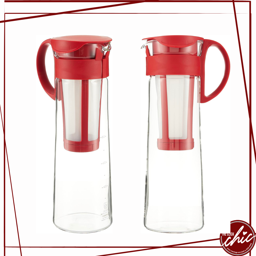 Hario Cold Brew Coffee Pot 1000ml Red