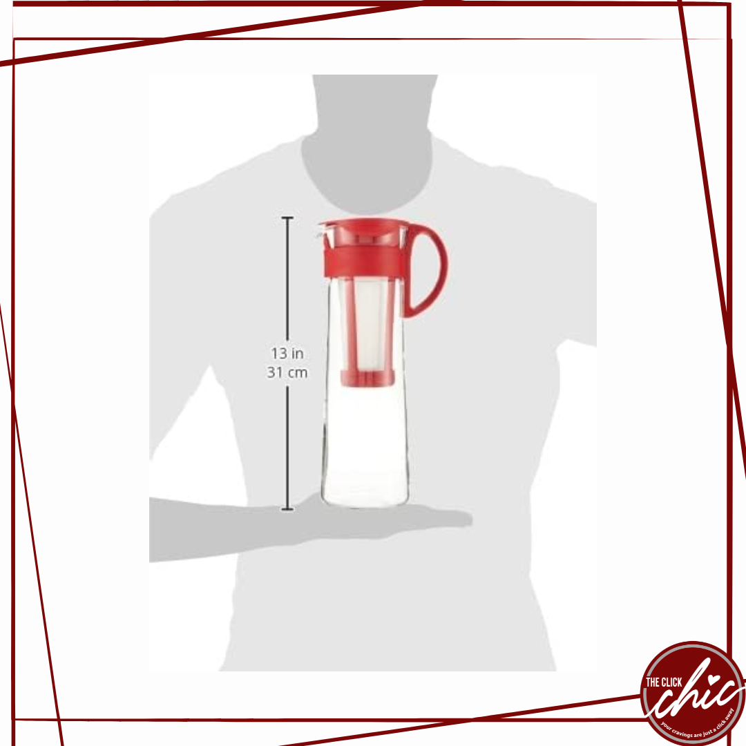 Hario Cold Brew Coffee Pot 1000ml Red